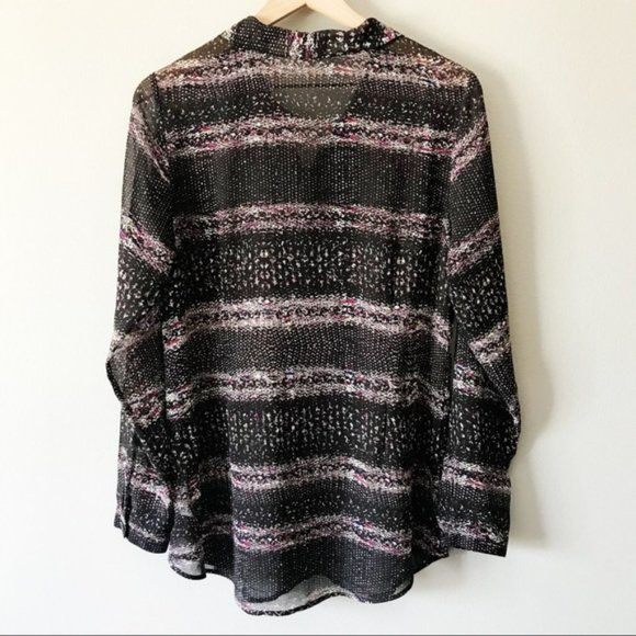 EUC Cabi Medium Paris Blouse Sheer Style #3249 - Picture 4 of 5